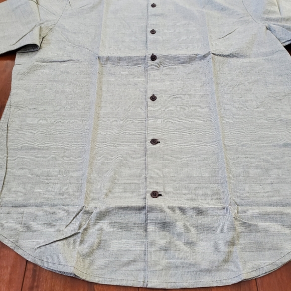 MEN'S BUTTON DOWN SHIRT 100% ORGANIC COTTON SZ XXL  NWT - Picture 3 of 8